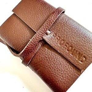 Profound Leather Wrap Journal Notebook Brown Excellent Unlined Sketchbook